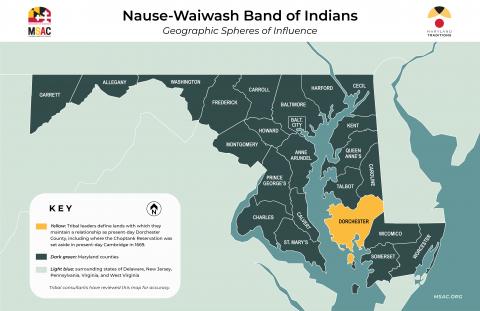 Map of Nause-Waiwash Band of Indians
