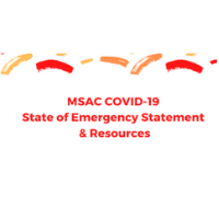 MSAC COVID-19 logo