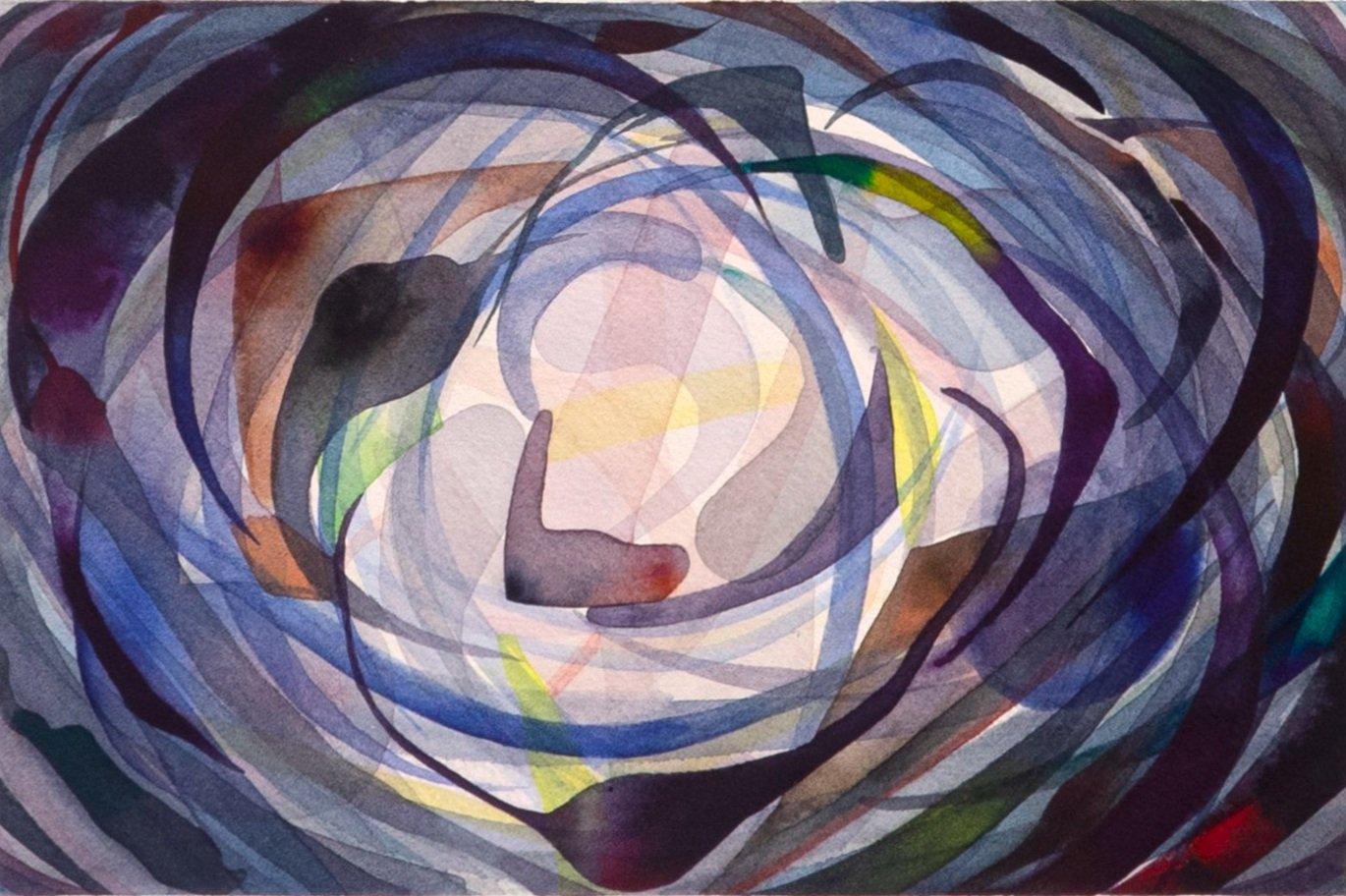 This painting comes from a series of work made during and reflecting on the pandemic experience.