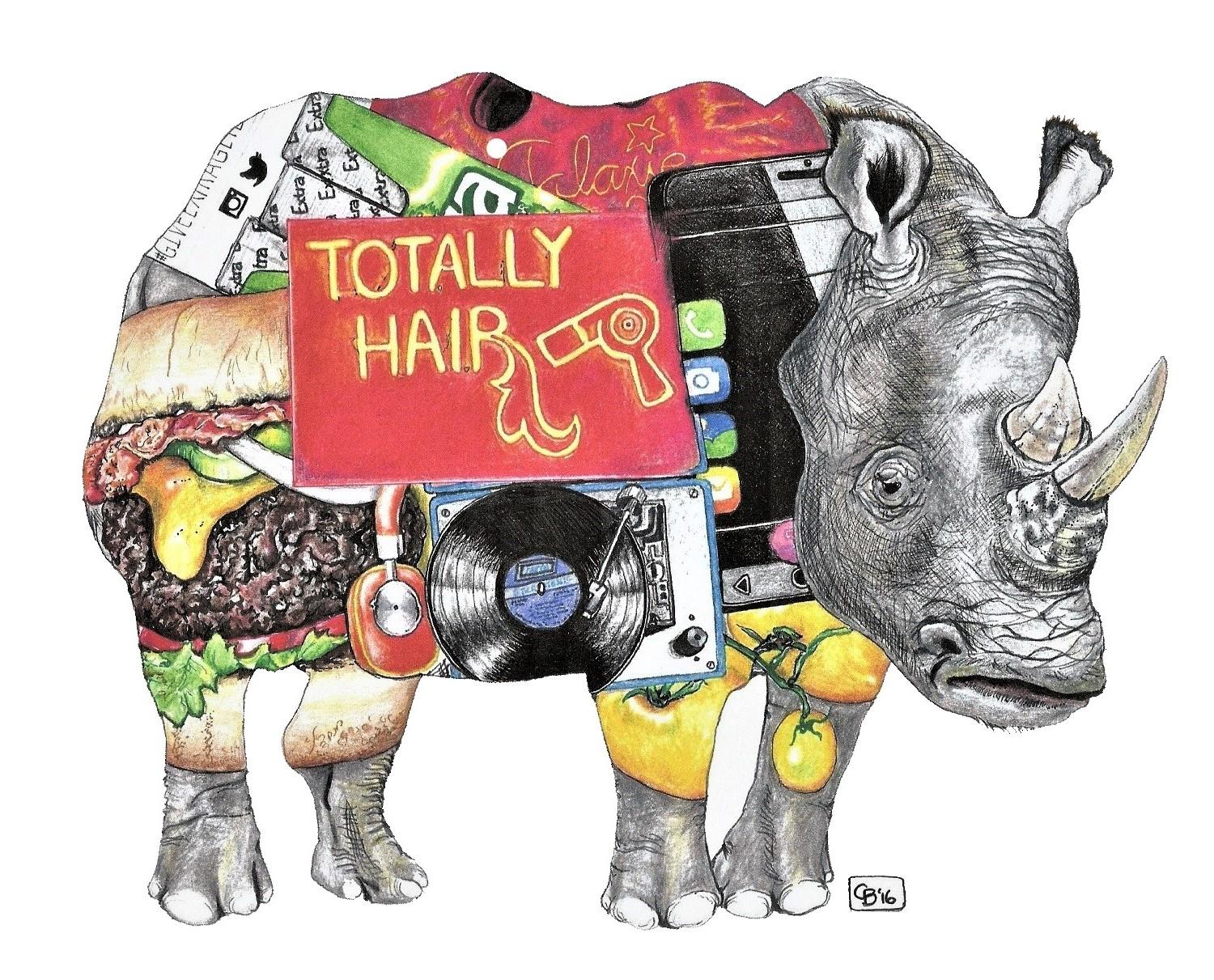 Rhino - Drawing on Paper
